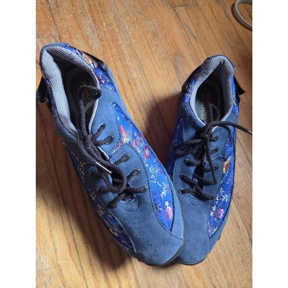 Mephisto Allrounder Blue Sneakers Size 8.5